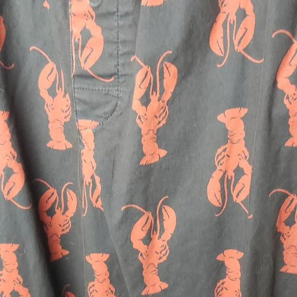 Gap Lobster Print Pajama Pants Large - Picture 5 of 6